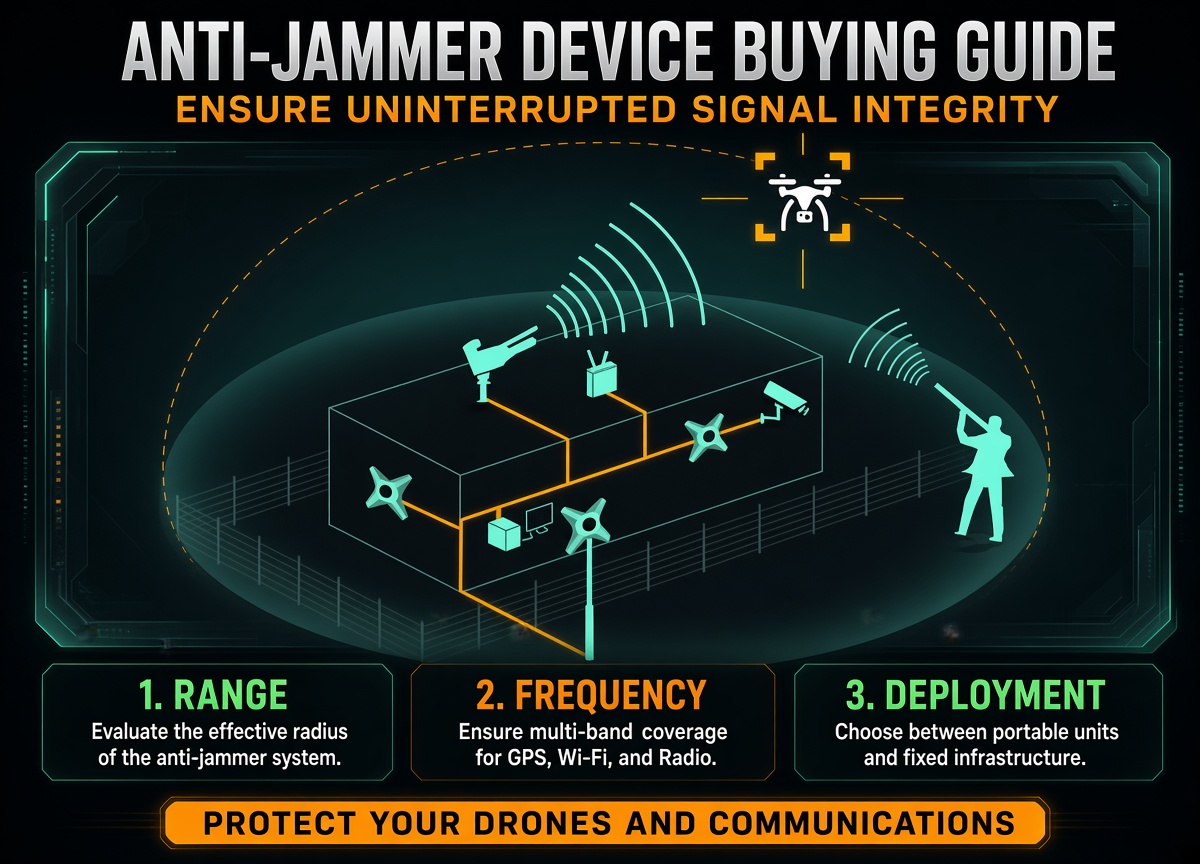 Anti-Jammer Device Buying Guide: What to Look For in 2026