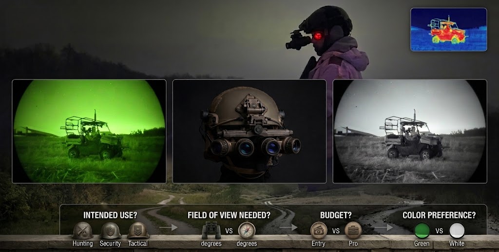 Night Vision Goggles: Types, Specs & How to Choose