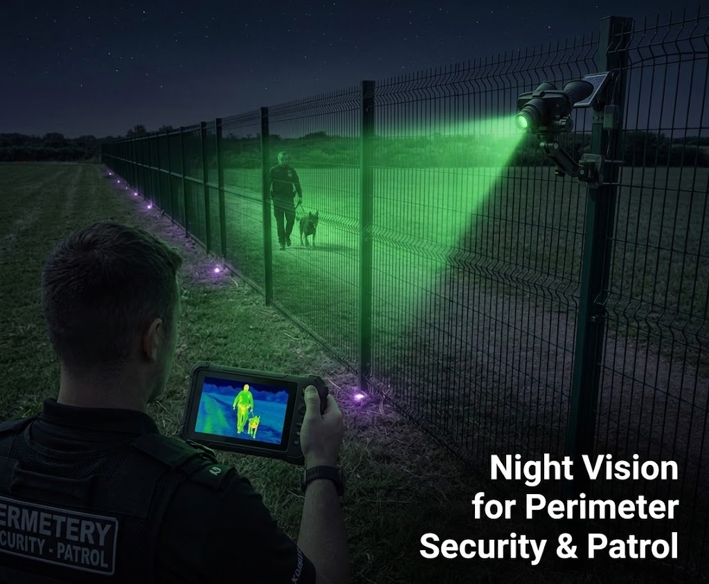 Night Vision for Perimeter Security & Patrol