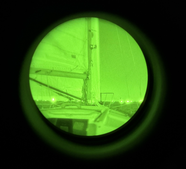 Maritime navigation is built on a visual language of colour. Red and green channel markers define safe lanes